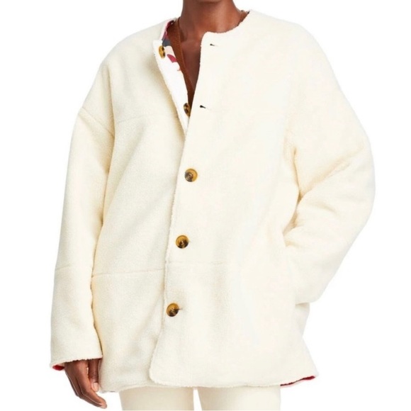 Pendleton x Aqua (Bloomingdale’s) Faux Shearling Reversible Coat - Picture 2 of 7